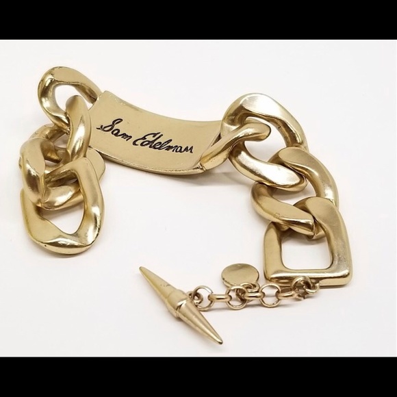 Sam Edelman Goldtone Toggle Bracelet - Picture 1 of 5
